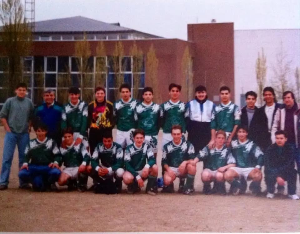 Ancienne photo des fondateurs du club - Génération précédente d'UD Asturiana